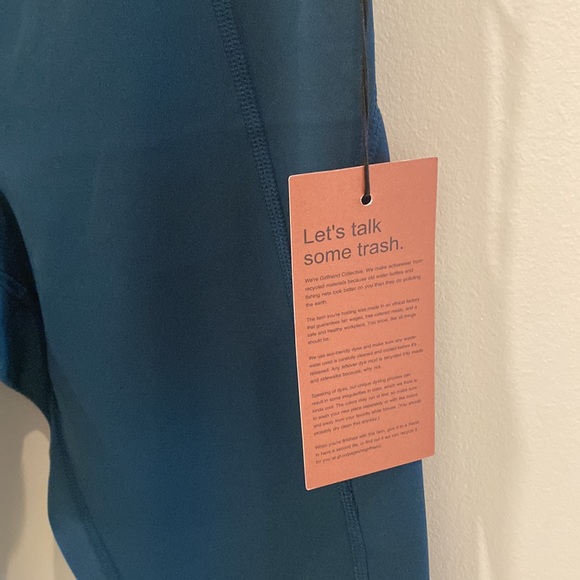 Girlfriend Collective High Rise Compressive Legging in Monarch - Picture 2 of 4